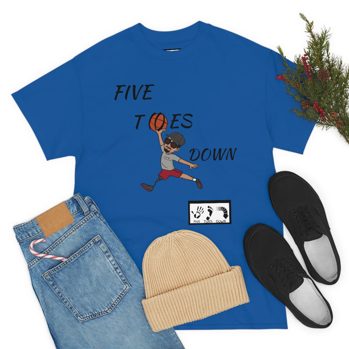 Five Toes Down Take Flight Unisex Tee