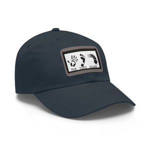 Five Toes Down Logo Hat with Leather Patch