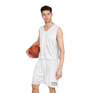 Five Toes Down Basketball Shorts White