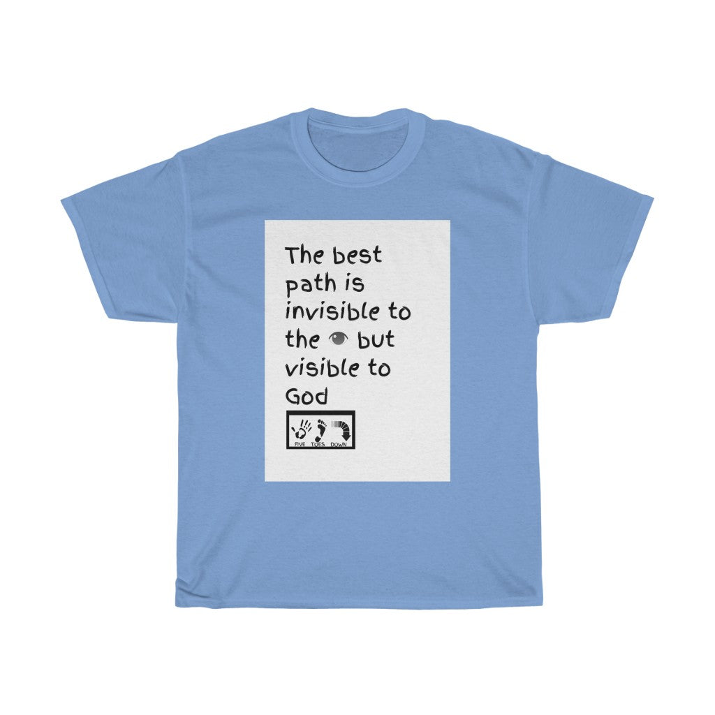 Five Toes Down Best Path Unisex Tee