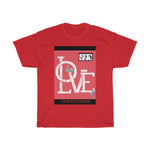 Five Toes Down Amp Love Unisex Tee