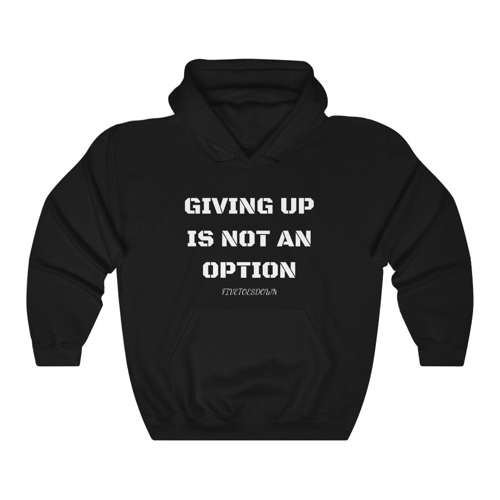 Five Toes Down Giving Up Unisex Heavy Blend Hooded Sweatshirt