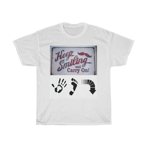 Five Toes Down Keep Smiling Unisex Tee