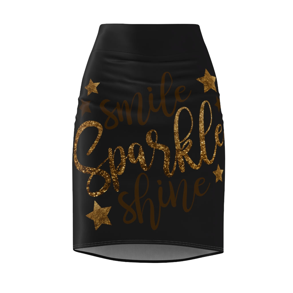 Five Toes Down SSS Women's Pencil Skirt Blk