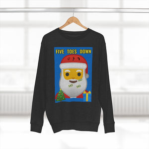 Five Toes Down Santa Unisex Sweatshirt