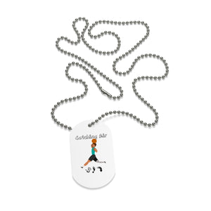 Five Toes Down Catch Air Dog Tag