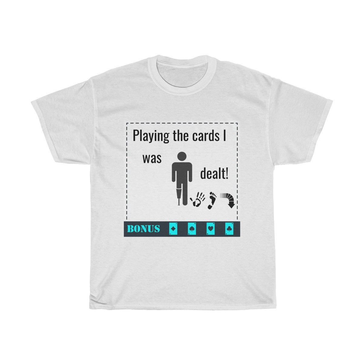 Five Toes Down Play Cards Dealt Unisex Tee