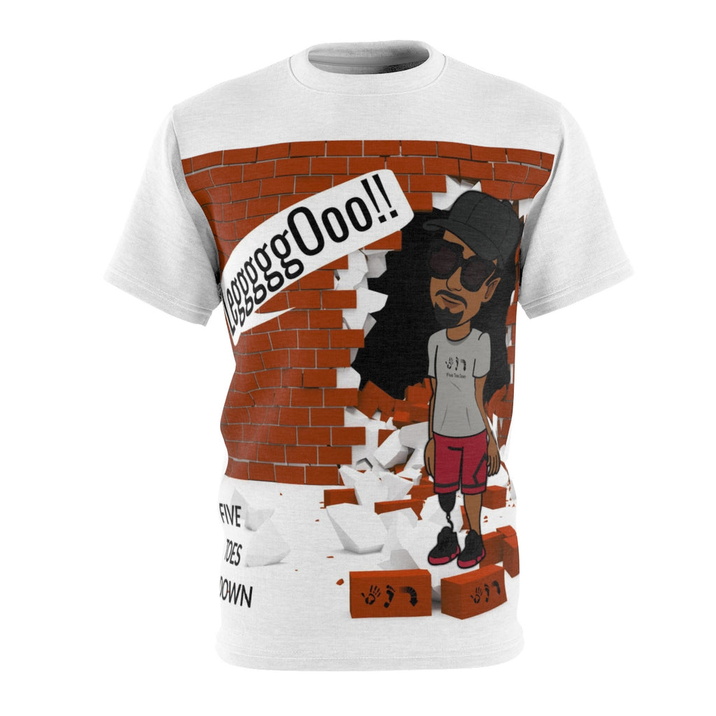Five Toes Down LegO Unisex Cut & Sew Tee