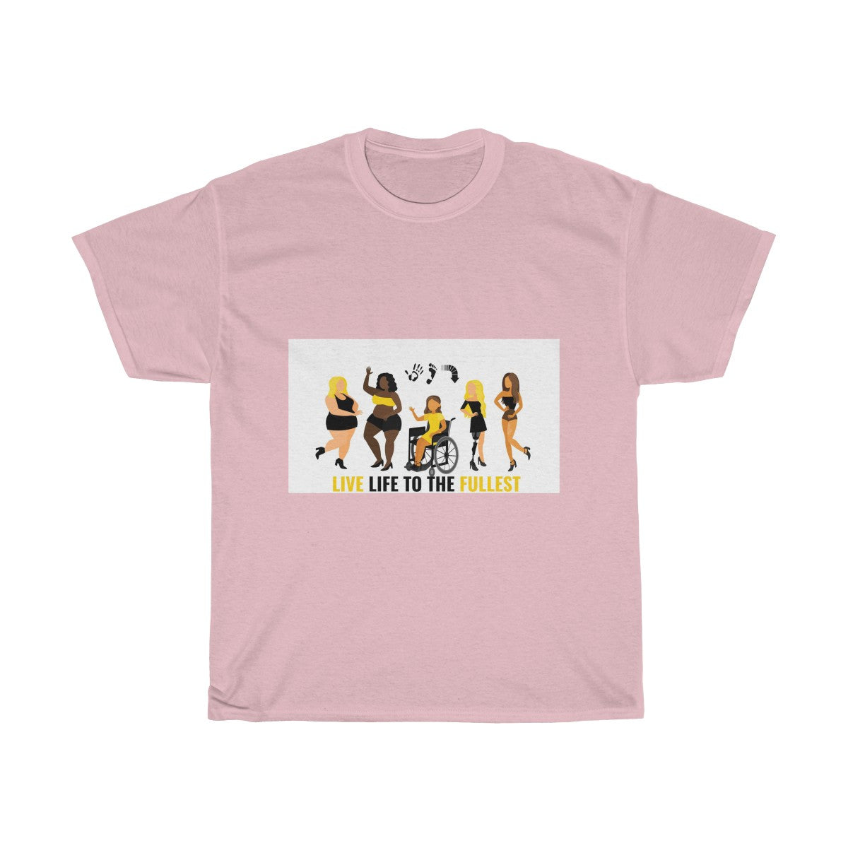 Five Toes Down Live Life Unisex Tee