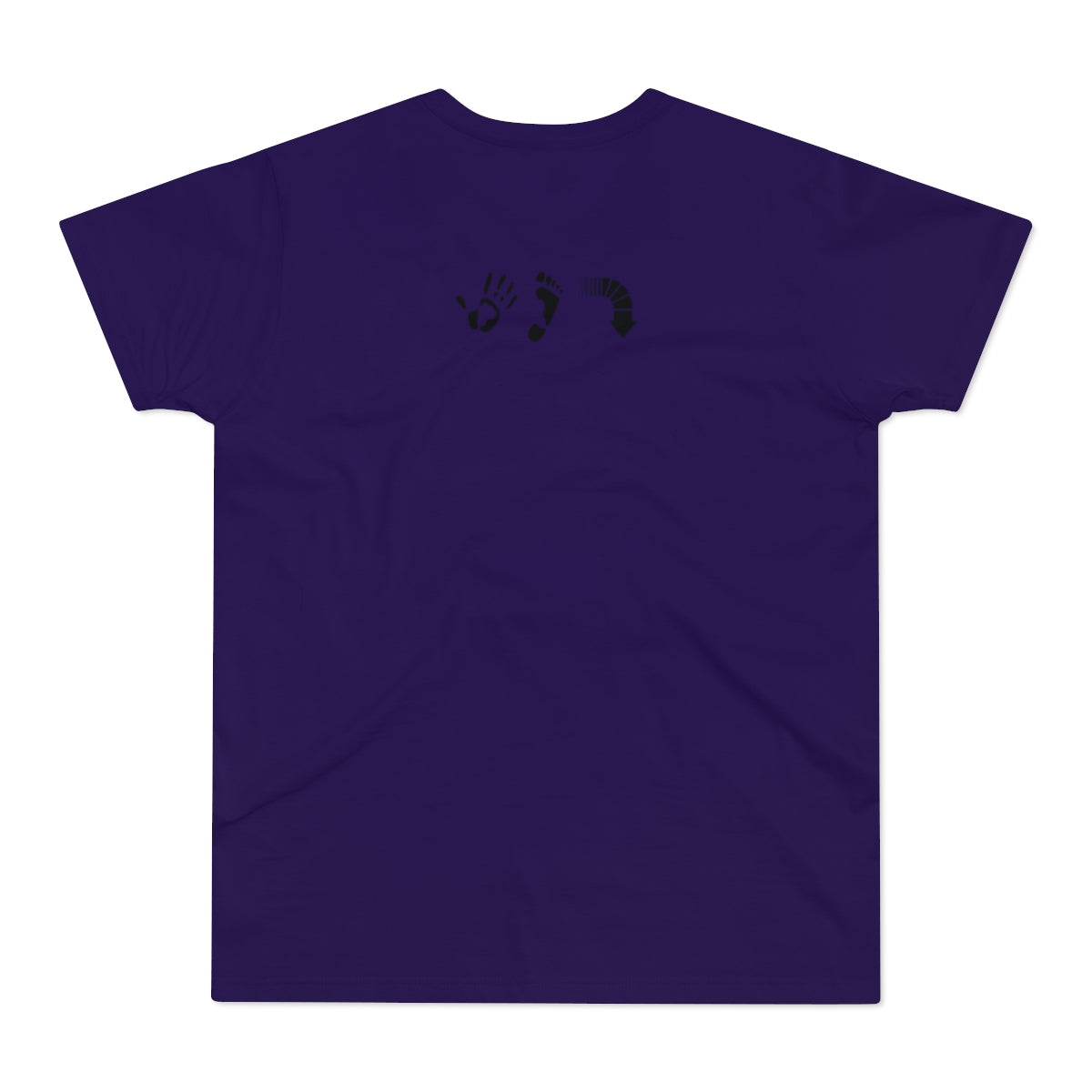 Five Toes Down Single Jersey Men's T-shirt Hater Says
