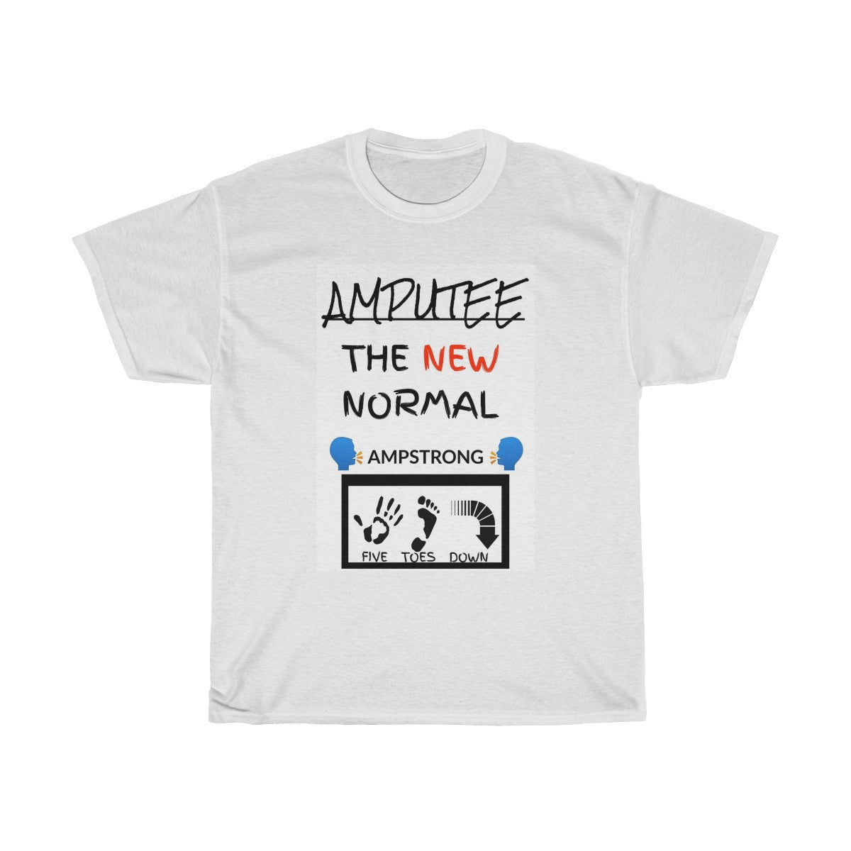 Five Toes Down New Normal Unisex Tee