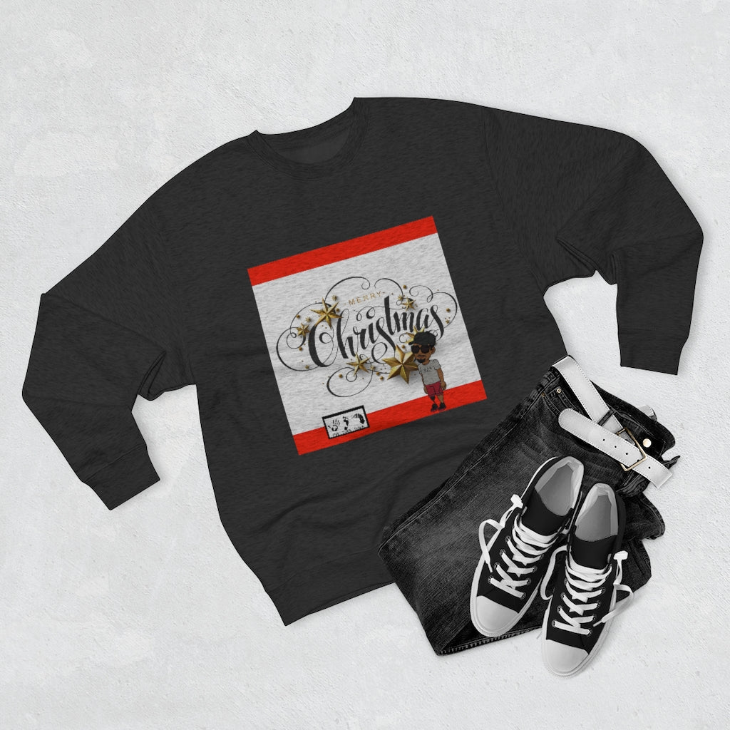 Five Toes Down Merry Christmas Unisex Sweatshirt/Red