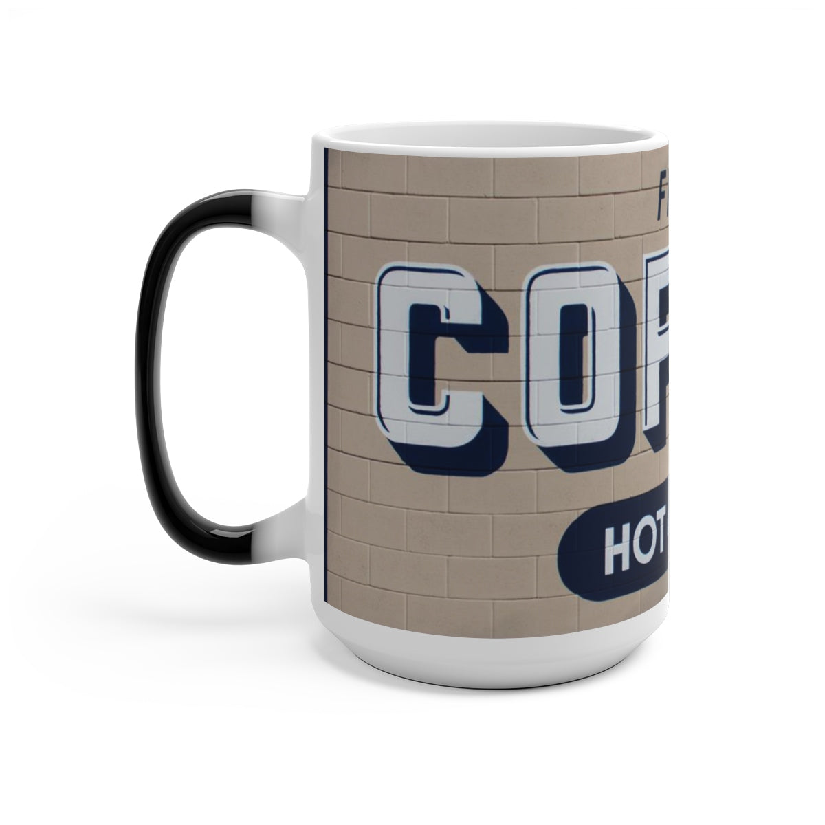 Five Toes Down Coffee Color Changing Mug