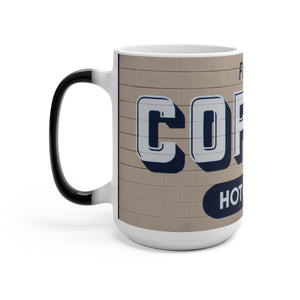 Five Toes Down Coffee Color Changing Mug