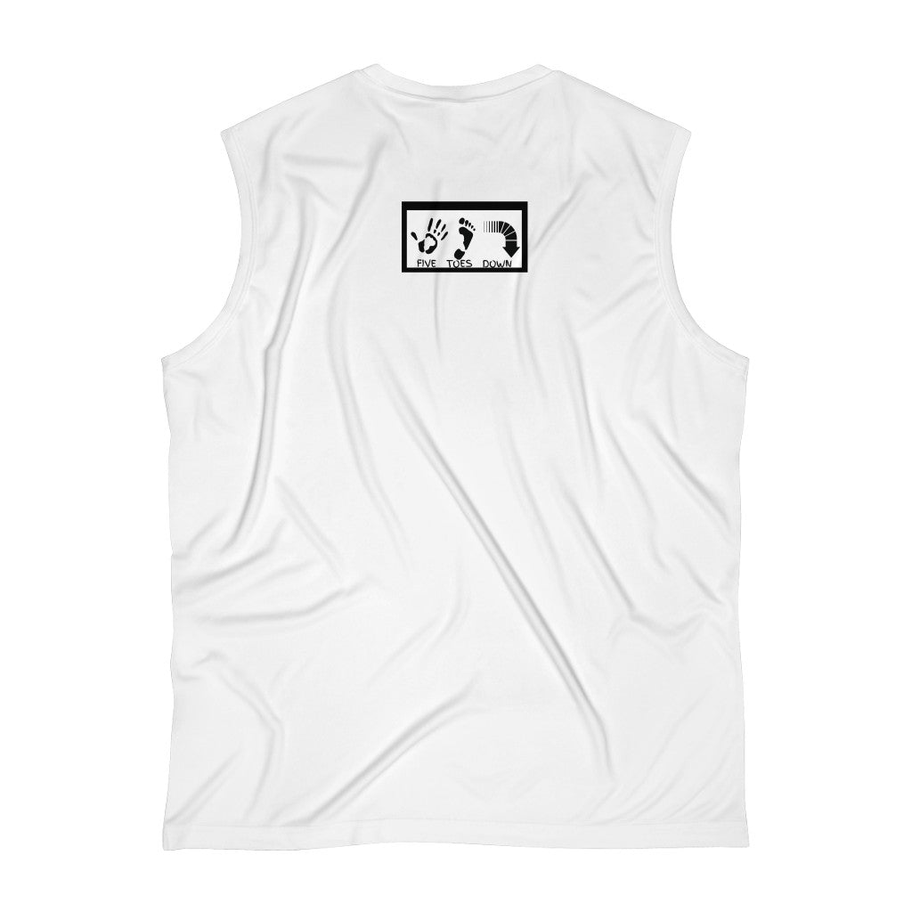 Five Toes Down Sleeveless Performance Tee Muscle