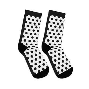 Five Toes Down Polka Dot Socks