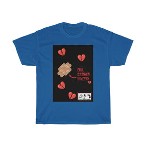 Five Toes Down Broken Heart Unisex Tee