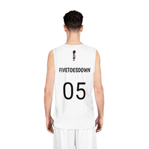 Five Toes Down Air Amputee Basketball Jersey