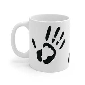 Five Toes Down Ceramic Mug