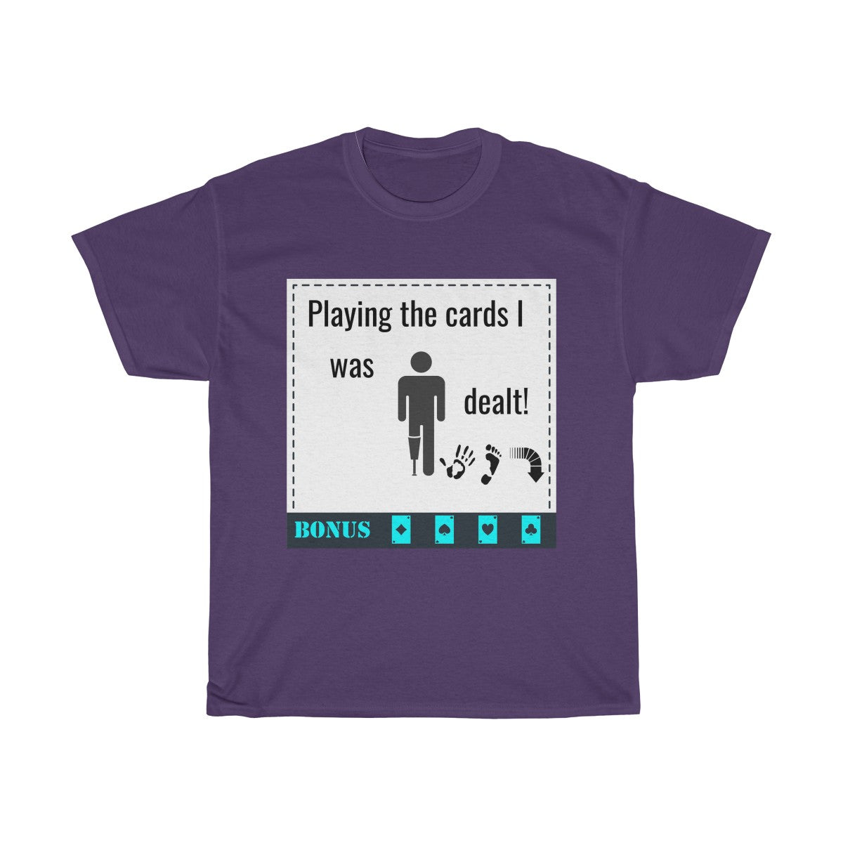 Five Toes Down Play Cards Dealt Unisex Tee