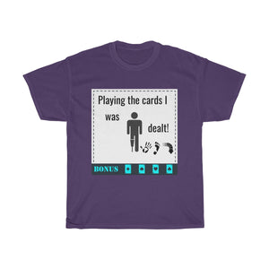 Five Toes Down Play Cards Dealt Unisex Tee