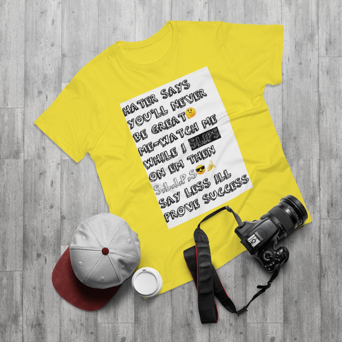 Five Toes Down Single Jersey Men's T-shirt Hater Says