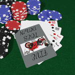 Five Toes Down Rider Custom Poker Cards