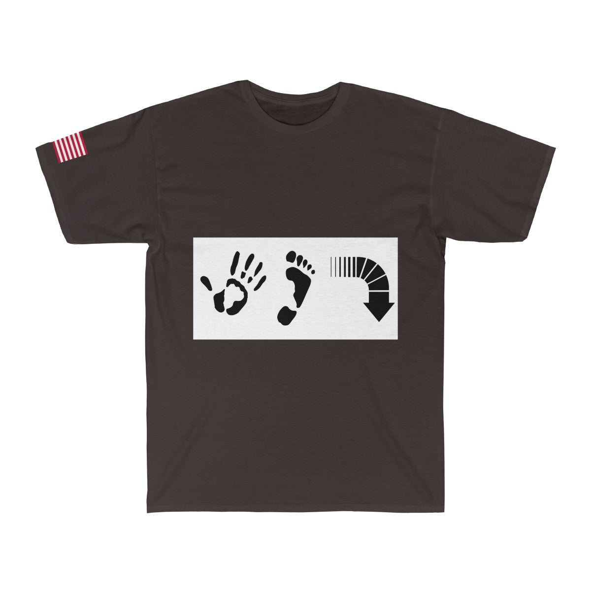 Five Toes Down Men's Surf Tee