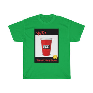 Five Toes Down Red Cup Unisex Tee