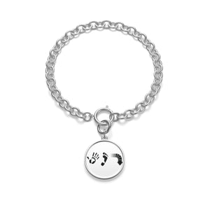 Five Toes Down Chunky Chain Bracelet