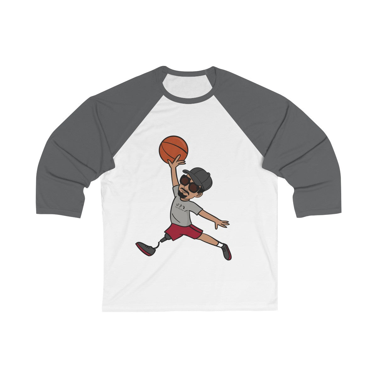 Five Toes Down Henry Im Up Unisex 3/4 Sleeve Baseball Tee