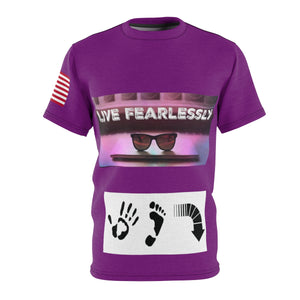 Five Toes Down Live Unisex Cut & Sew Tee