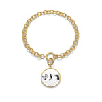Five Toes Down Chunky Chain Bracelet