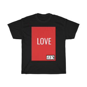 Five Toes Down Love Big (White) Unisex Tee