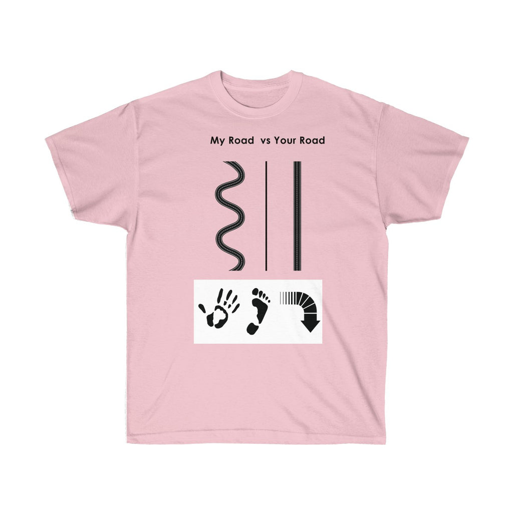 Five Toes Down Roads Unisex Tee