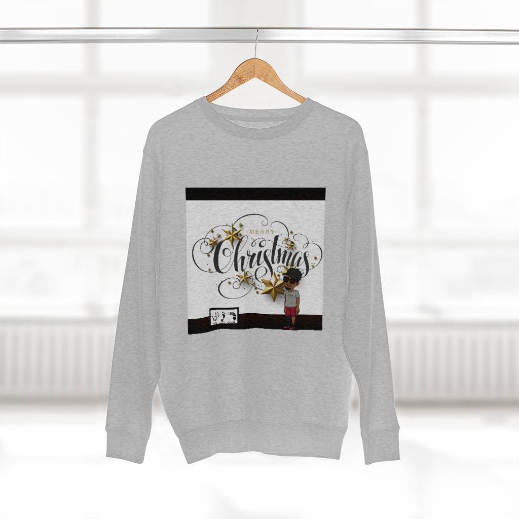 Five Toes Down Merry Christmas Unisex Sweatshirt/Blk