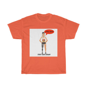 Five Toes Down Female Still Sexy Unisex Tee