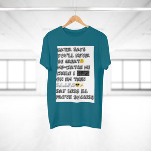 Five Toes Down Single Jersey Men's T-shirt Hater Says