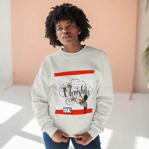 Five Toes Down Merry Christmas Unisex Sweatshirt/Red