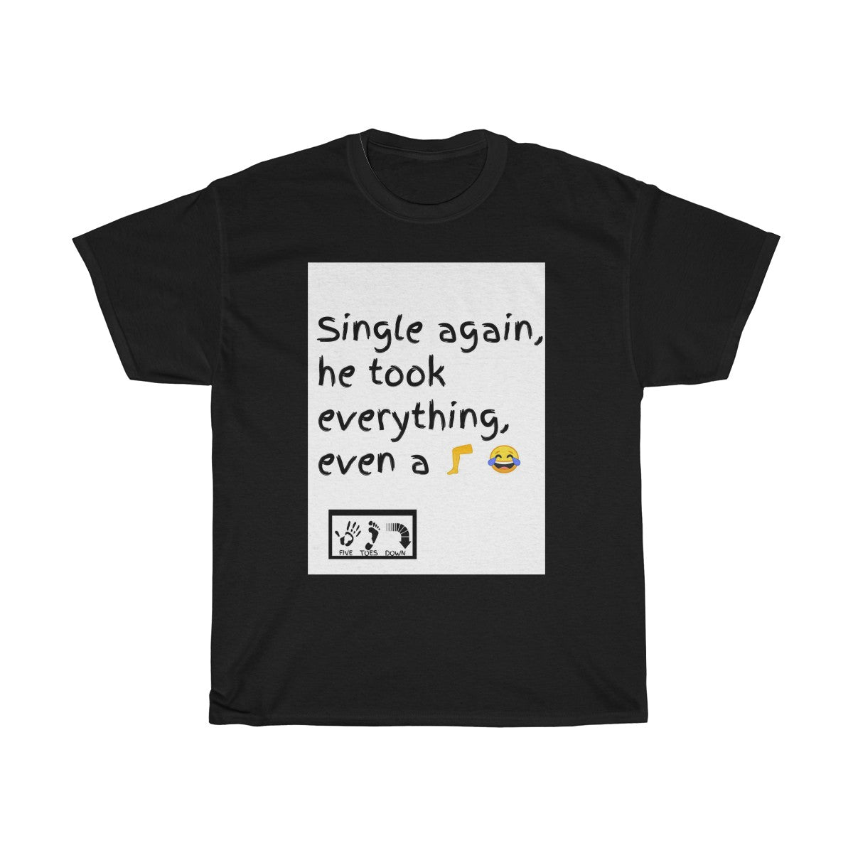 Five Toes Down He Took Unisex Tee