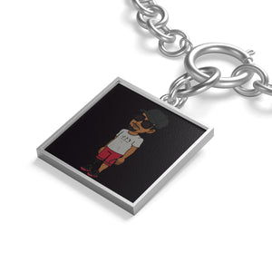 Five Toes Down Henry the Amputee Chunky Chain Bracelet