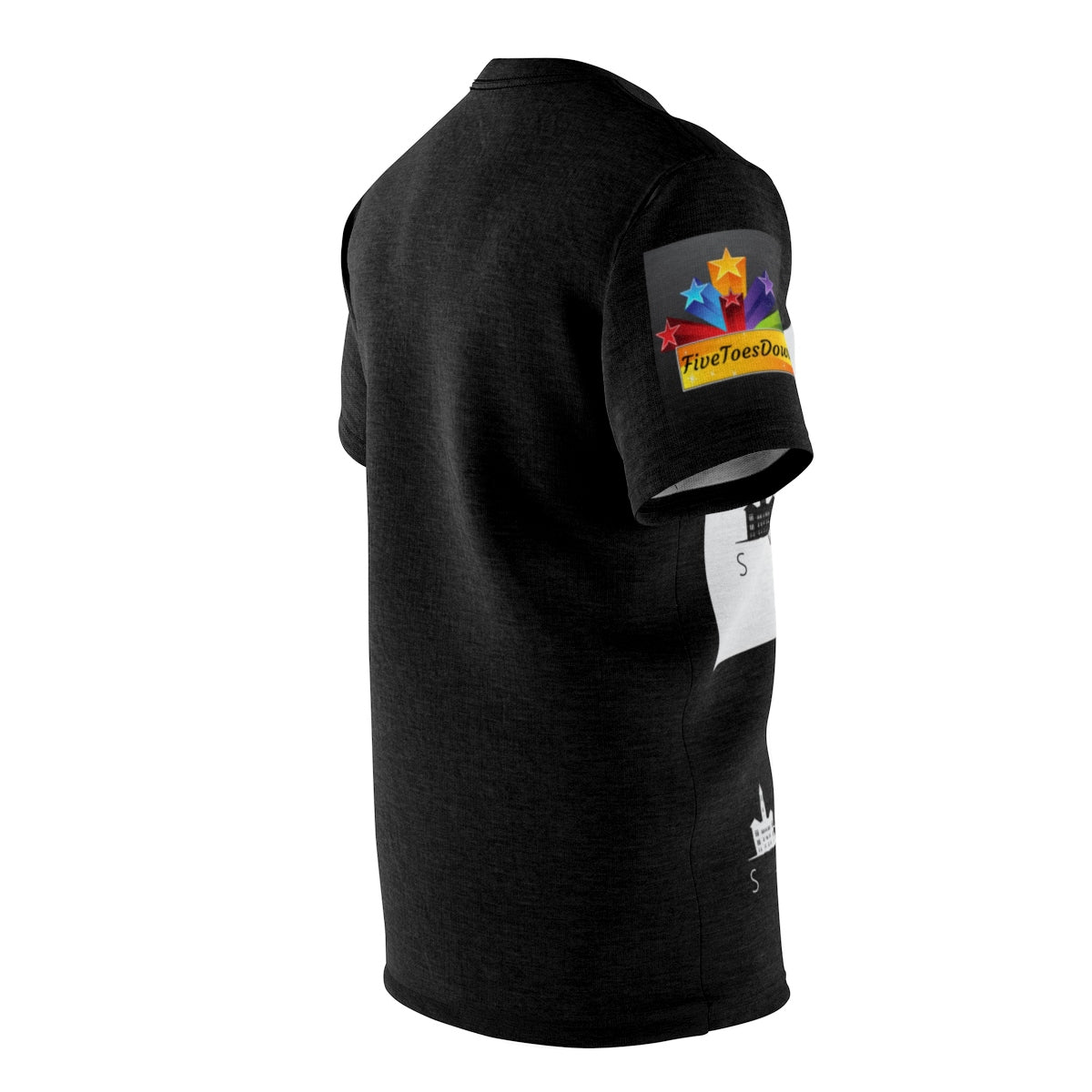 Five Toes Down Savannah Ga Unisex Cut & Sew Tee