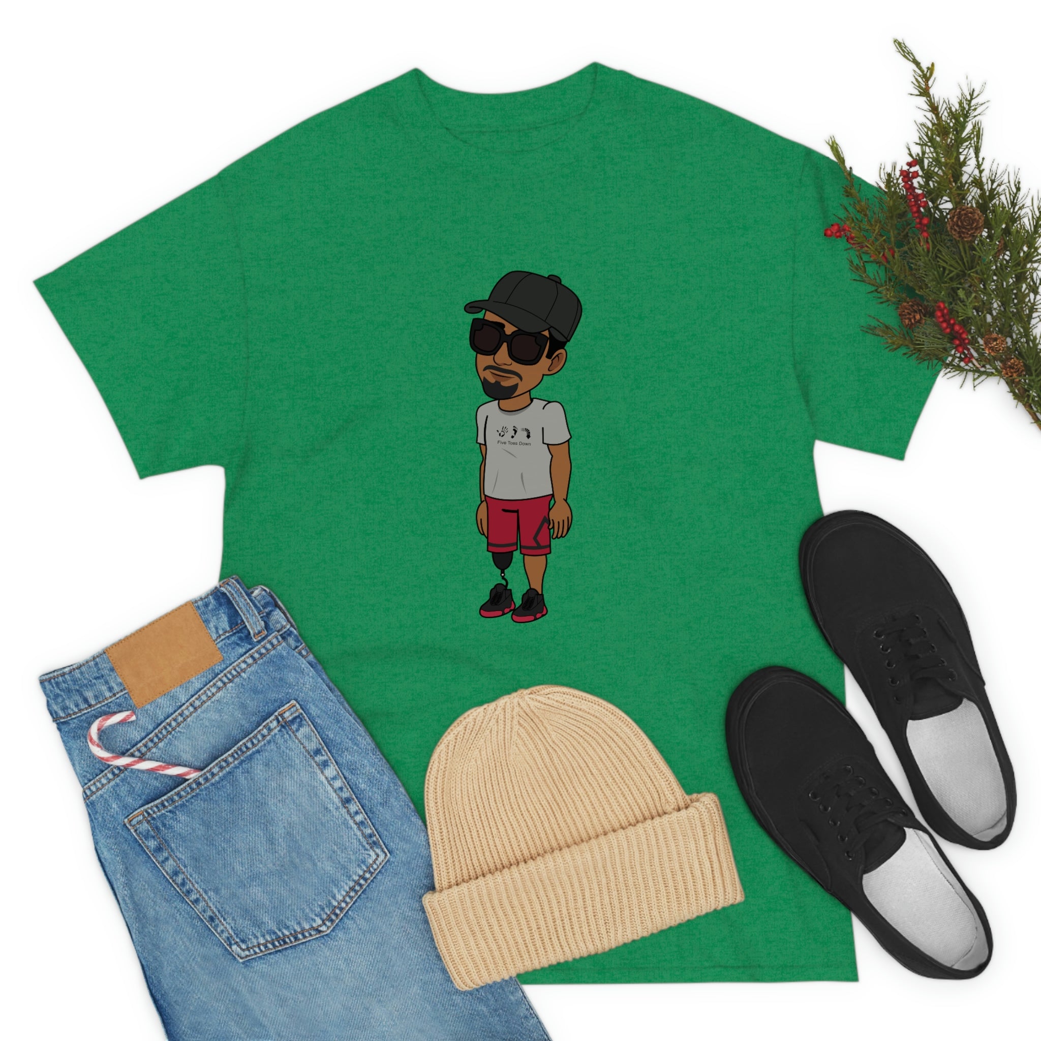 Five Toes Down Henry Unisex Tee