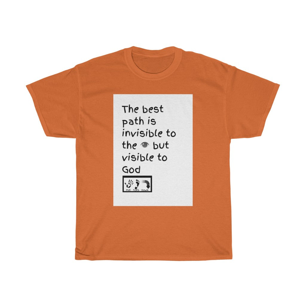 Five Toes Down Best Path Unisex Tee