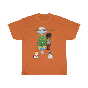 Five Toes Down Boss Merry Christmas Unisex Tee