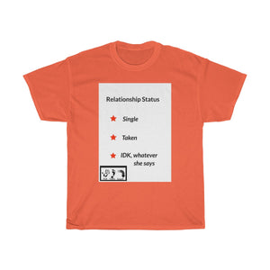 Five Toes Down Relationship Status Unisex Tee