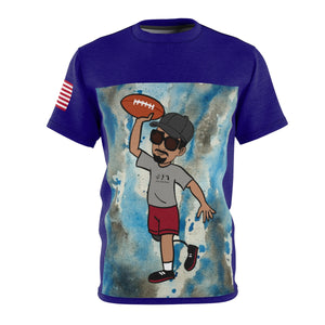 Five Toes Down Henry Football Unisex Cut & Sew Tee