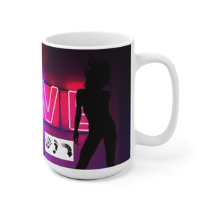 Five Toes Down Adult White Ceramic Mug
