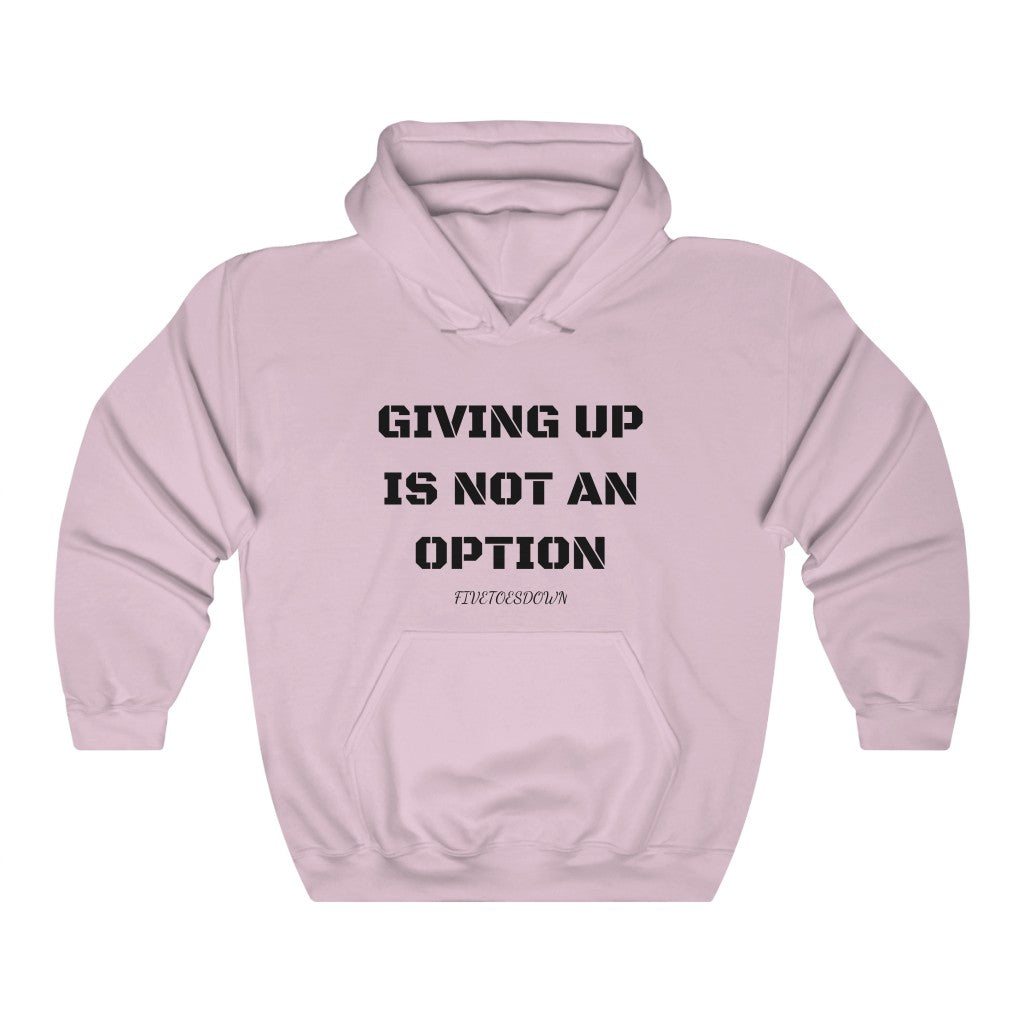 Five Toes Down Giving Up Unisex Heavy Blend Hooded Sweatshirt