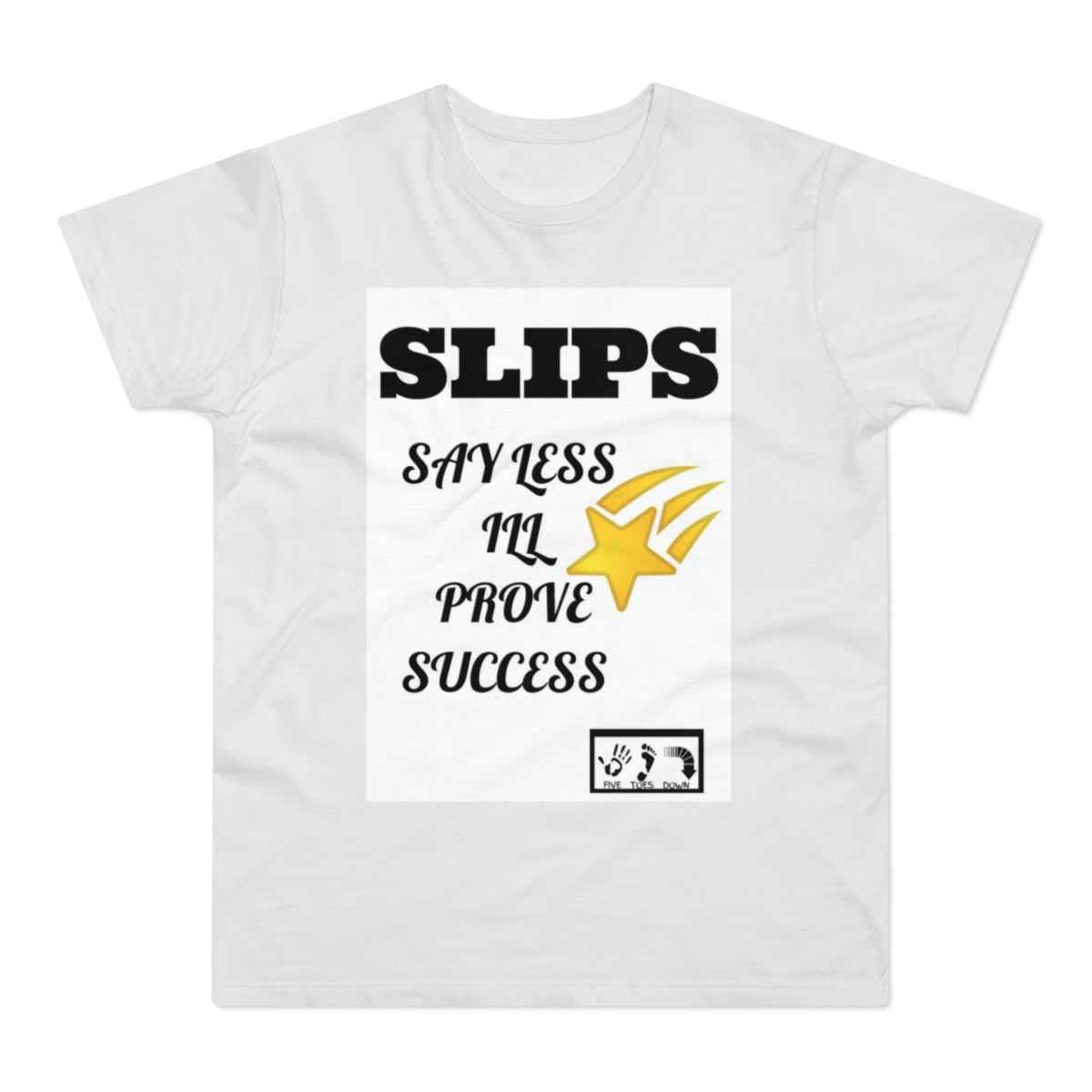 Five Toes Down Single Jersey Men's T-shirt SLIPS